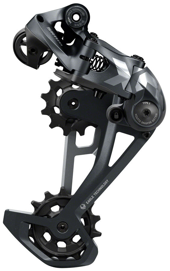 NEW SRAM X01 Eagle Rear Derailleur - 12-Speed, Long Cage, 52t Max, Lunar - Around the Cycle