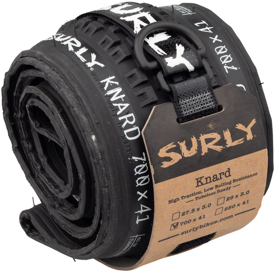 NEW Surly Knard Tire Surly Knard Tire - 700 x 41, Tubeless, Folding, Black, 60tpi - Around the Cycle
