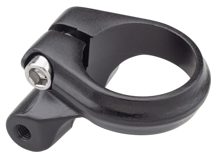 NEW Problem Solvers Seatpost Clamp 31.8 w/ Rack Mounts Black