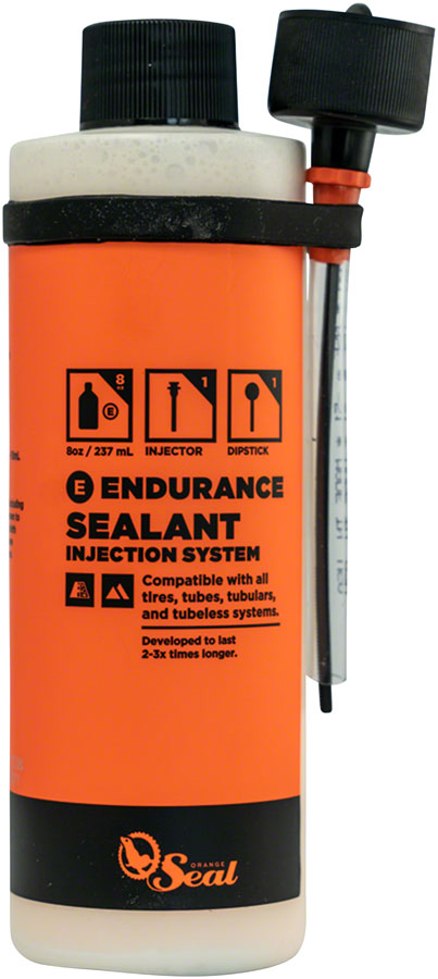 NEW ORANGE SEAL ENDURANCE SEALANT 8oz, w/INJECTION SYSTEM
