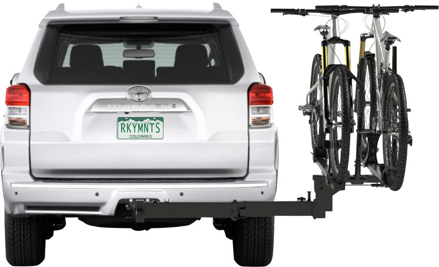 NEW RockyMounts BackStage Hitch Bike Rack - 2-Bike, 2" Receiver, Black - Around the Cycle
