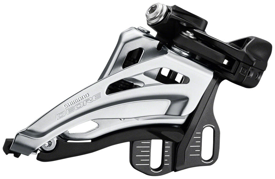 NEW Shimano Deore FD-M6000-E 10-Speed Triple Side-Swing Front-Pull E-Type Front Derailleur - Around the Cycle