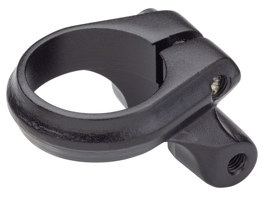 NEW Problem Solvers Seatpost Clamp 31.8 w/ Rack Mounts Black