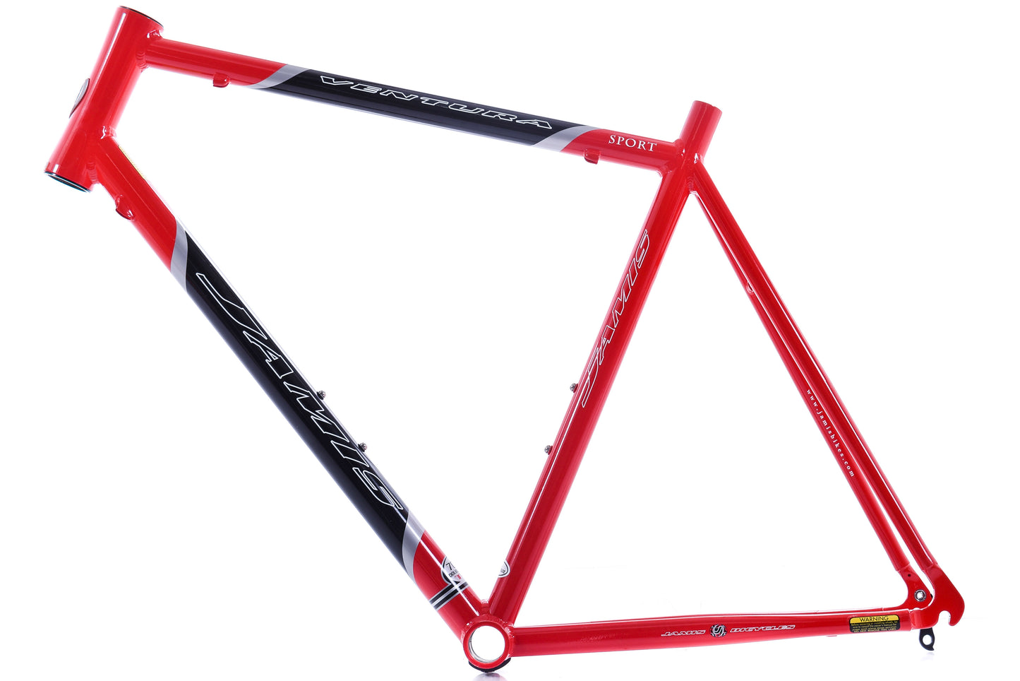 NEW 2005 Jamis Ventura Sport Team Road Frame, Red, Large