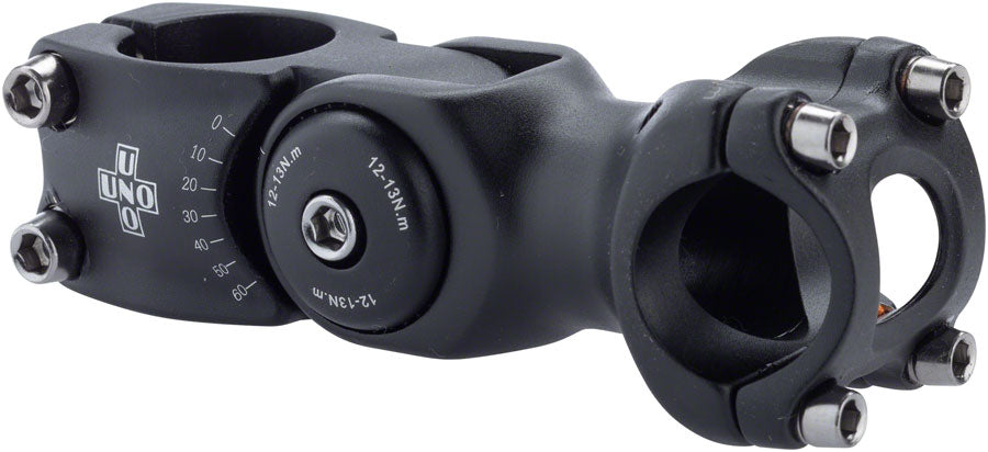 NEW Kalloy 820 Stem - 90mm 25.4 Clamp Adjustable 1 1/8 Aluminum Black
