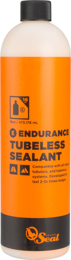 NEW Orange Seal Endurance Tubeless Tire Sealant Refill - 16oz - Around the Cycle