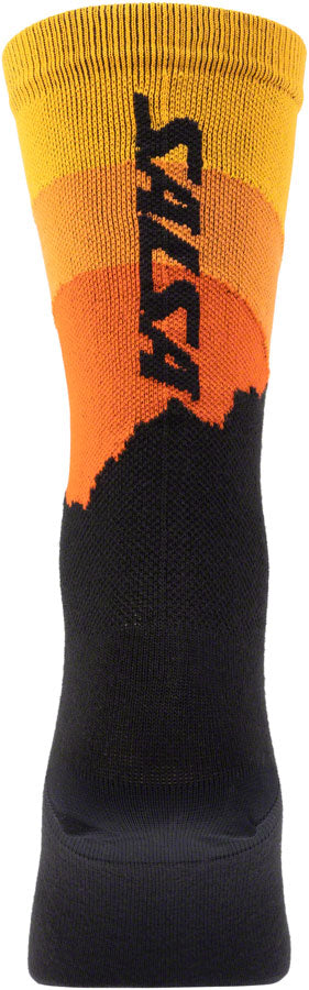 NEW Salsa Dawn Patrol Sock - 8 inch, Black, Orange, Small/ Medium