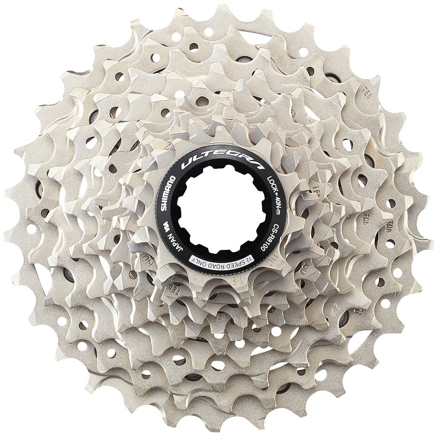 NEW Shimano Ultegra CS-R8100 Casette - 12-Speed, 11-30t, Silver