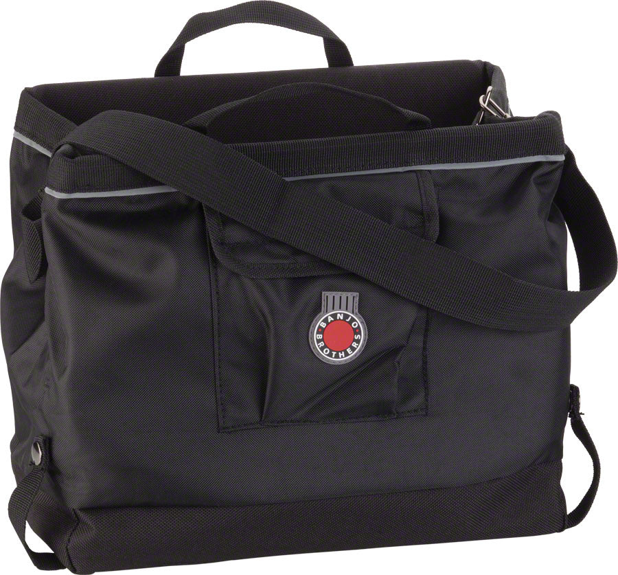 NEW Banjo Brothers Grocery Pannier: Black, Each - Around the Cycle