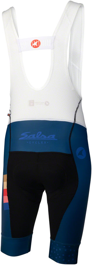 NEW Salsa Team Polytone Men's Bib Short - Dark Blue, Large