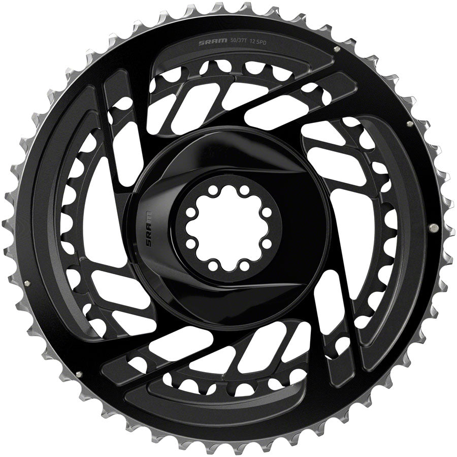 NEW SRAM Force 2x Chainring Kit - 50/37t, 2x12-Speed, 8-Bolt, Direct Mount, Black, D2 - Around the Cycle