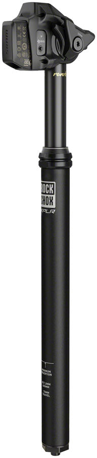NEW RockShox Reverb AXS XPLR Dropper Seatpost - 27.2mm, 50mm, 350, Black, A1