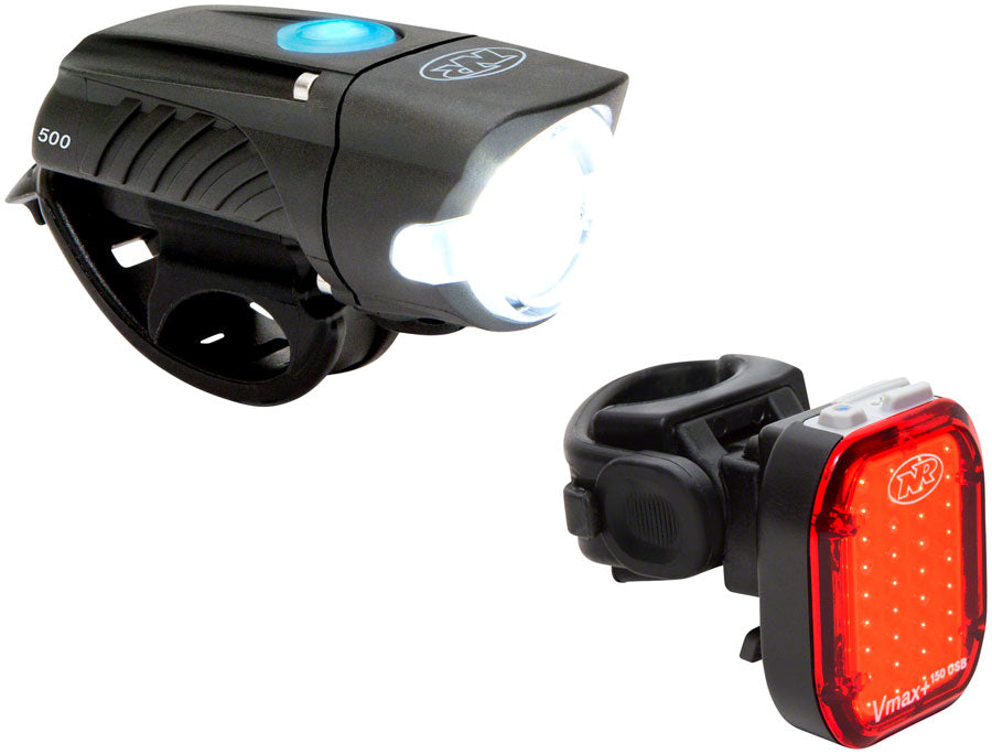 NEW NiteRider Swift 500/Vmax+ Headlight and Taillight Set - Around the Cycle