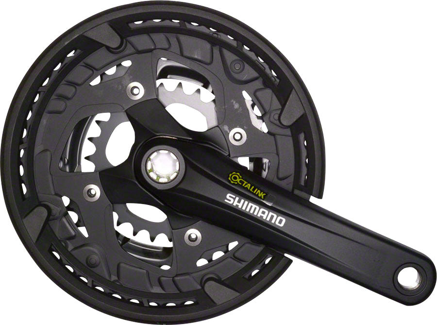 NEW Shimano Alivio FC-T4010/T4060 Crankset Shimano FC-T4010 170mm, 48/36/26t, Shimano Octalink V2