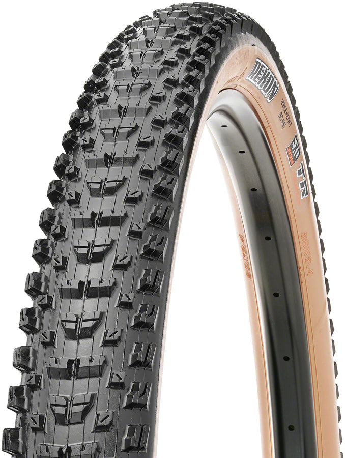 NEW Maxxis Rekon Tire - 29 x 2.4, Tubeless, Folding, Black/Dark Tan, Dual, EXO, Wide Trail