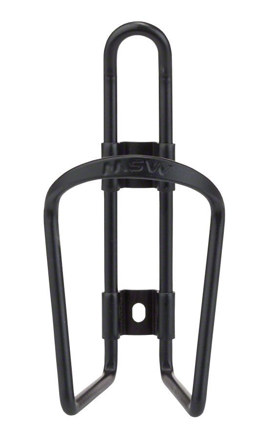 NEW MSW AC-100 Basic Water Bottle Cage: Matte Black - Around the Cycle