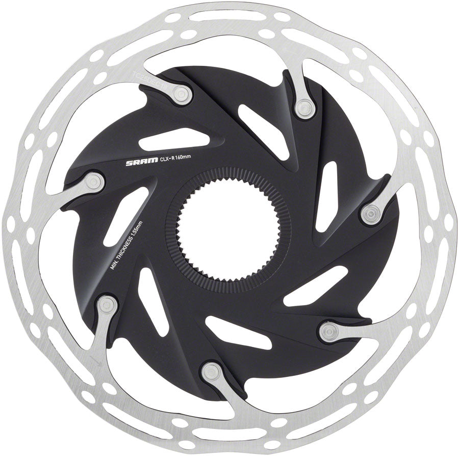NEW SRAM CenterLine XR Disc Brake Rotor - 140mm, Center Lock, Silver/Black