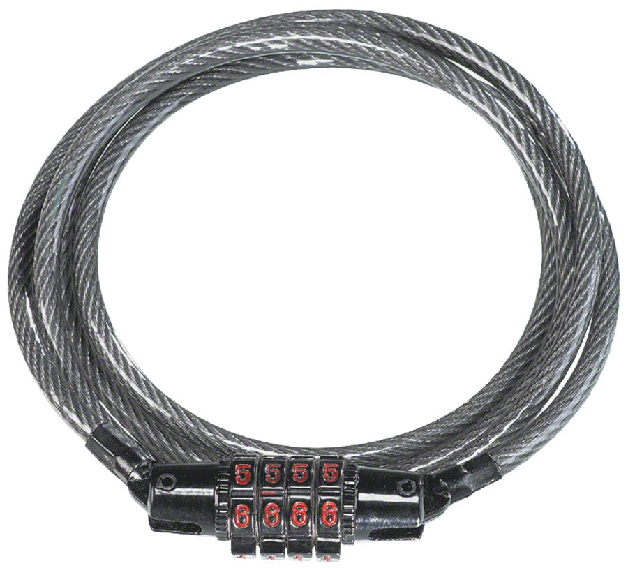 NEW Kryptonite KryptoFlex Keeper 512 4-Digit Combo Cable Lock: 4' x 5m
