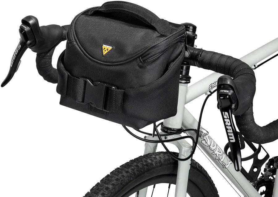NEW Topeak Compact Handlebar Bag/Fanny Pack - Includes Fixer 8, Black