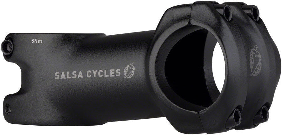 NEW Salsa Guide Stem - 70mm 31.8 Clamp +/-6 1 1/8 Aluminum Black - Around the Cycle