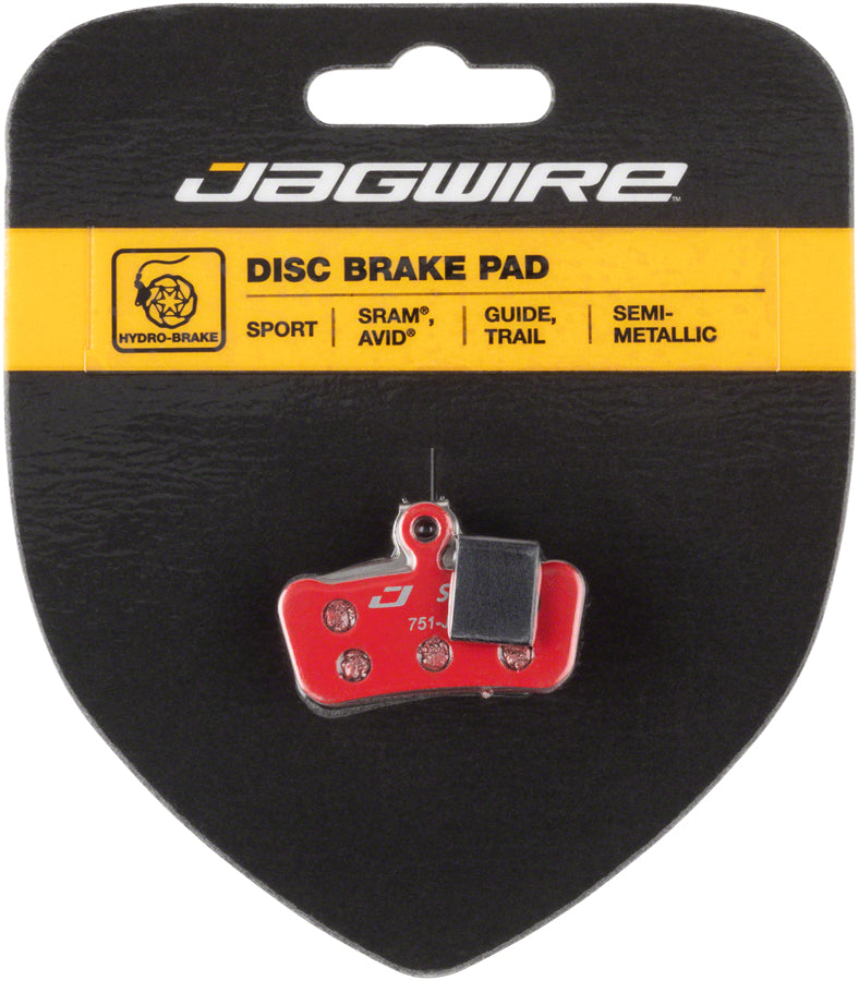 NEW Jagwire Mountain Sport Semi-Metallic Disc Brake Pads for SRAM Guide RSC, RS, R, Avid Trail