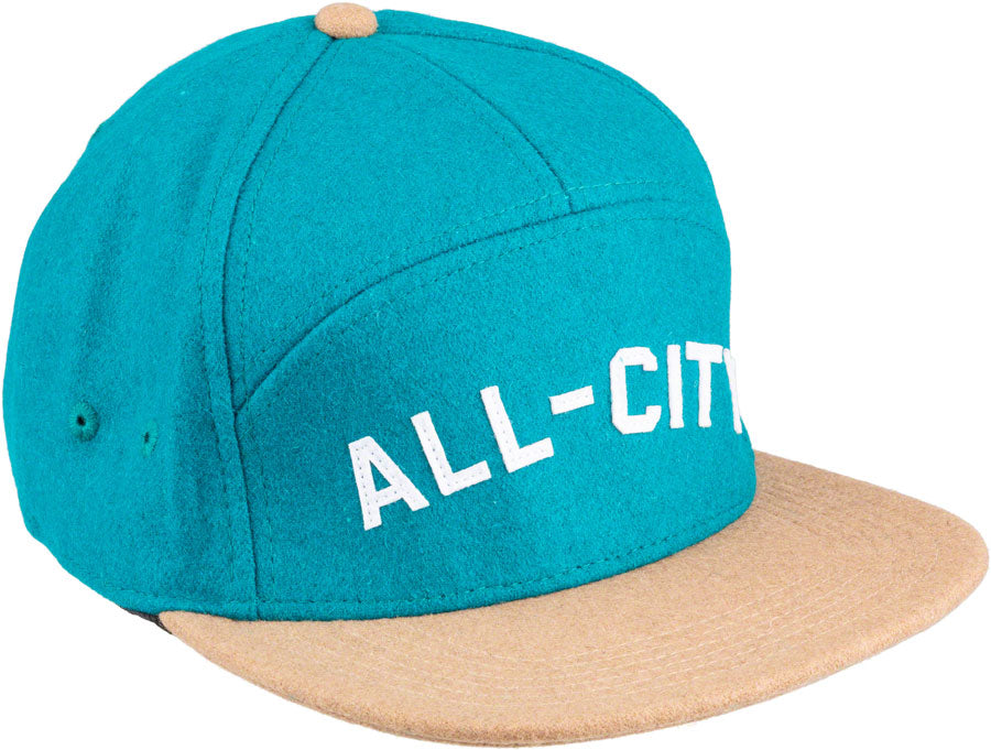 NEW All-City Chome Dome 3.0 Cap - Cyan, White, Camel, One Size