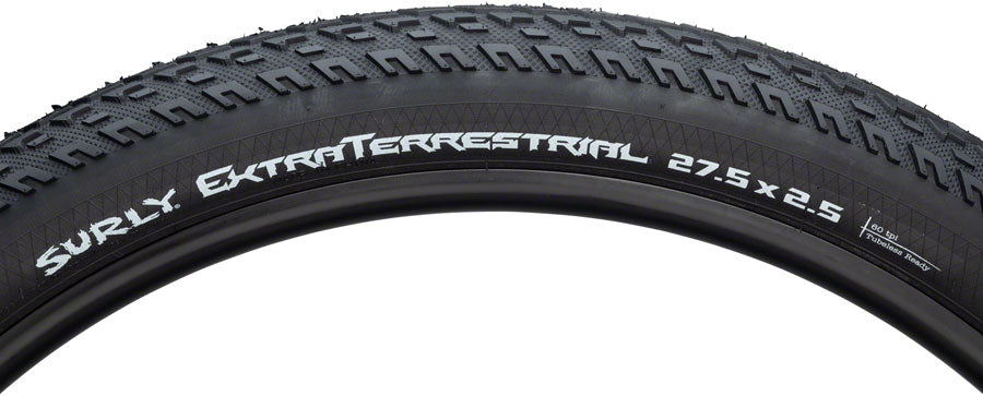 NEW Surly ExtraTerrestrial Tire Surly ExtraTerrestrial Tire - 27.5 x 2.5, Tubeless, Folding, Black, 60tpi