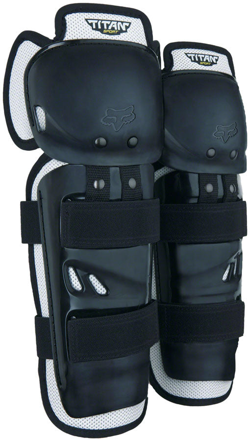 NEW Fox Racing Titan Sport Knee/Shin Guard - Black One Size