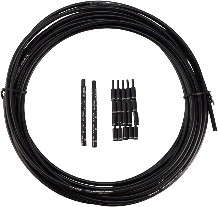 NEW Jagwire 5mm Pro Compressionless Brake Housing with Slick-Lube Liner 10M Roll, Black