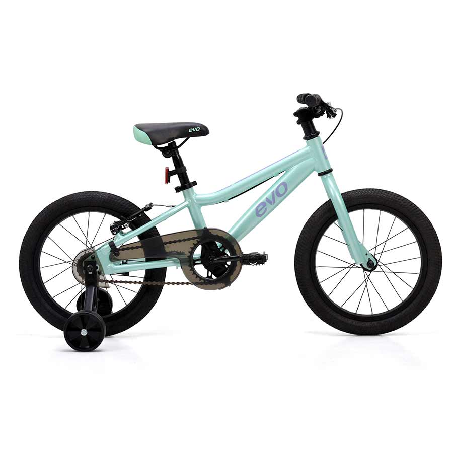 NEW EVO Rock Ridge Kids Bicycle, 16'' Wheel, Green - Around the Cycle