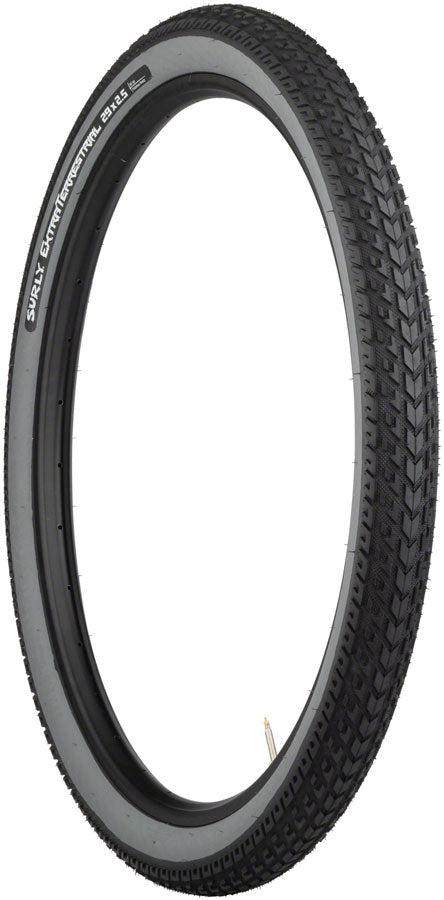 NEW Surly ExtraTerrestrial Tire Surly ExtraTerrestrial Tire - 29 x 2.5, Tubeless, Folding, Black/Slate, 60tpi - Around the Cycle