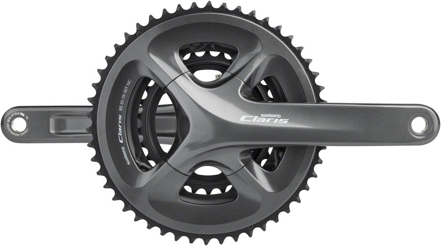 NEW Shimano Claris FC-R2000 Crankset FC-R2030 170mm, 50/39/30t, 110/74