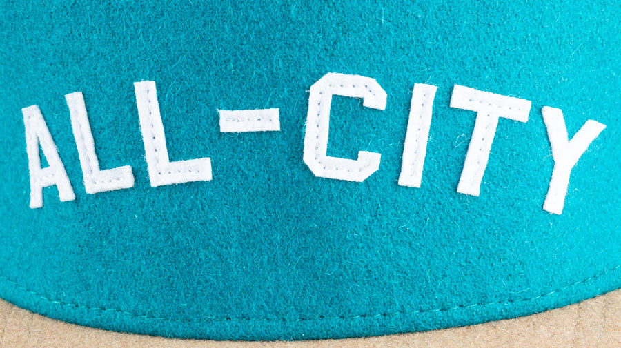 NEW All-City Chome Dome 3.0 Cap - Cyan, White, Camel, One Size - Around the Cycle