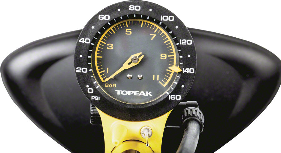 NEW Topeak JoeBlow Sport III Floor Pump, Yellow