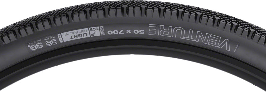 NEW WTB Venture Tire - 700 x 50, TCS Tubeless, Folding, Black, Light, Fast Rolling, SG2
