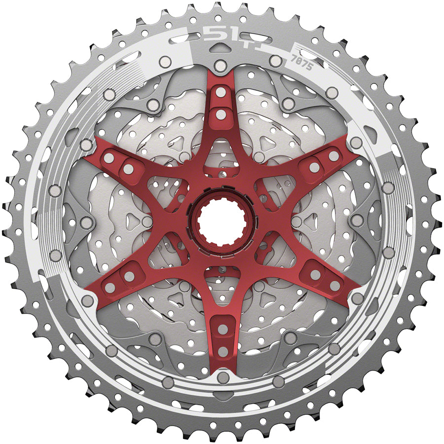 NEW SunRace MZ 12-Speed Cassette CSMZ903 12-Speed, 11-51t, Metallic Silver