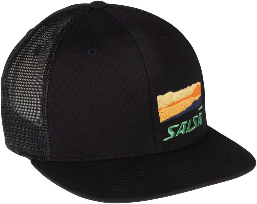 NEW Salsa Dawn Patrol Hat - Black, Adjustable