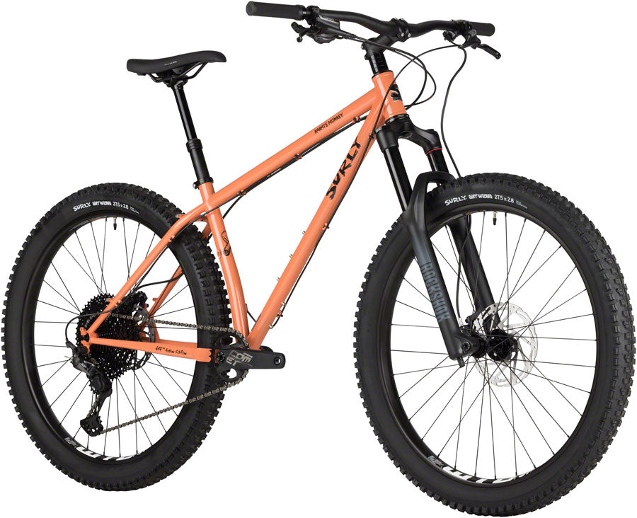 NEW Surly Karate Monkey Steel Hardtail Mountain Bike - Peach Salmon Sundae