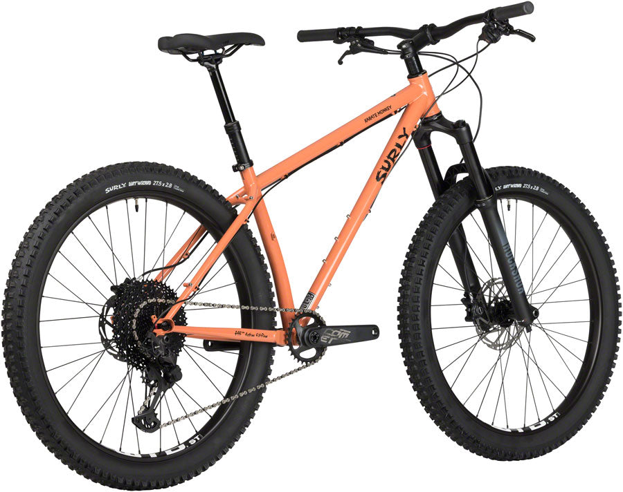 NEW Surly Karate Monkey Steel Hardtail Mountain Bike - Peach Salmon Sundae