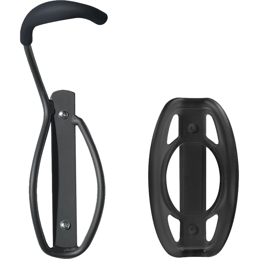 NEW Delta Single Bike Wall Mount Rack with Tire Tray: Holds One Bike, Black - Around the Cycle