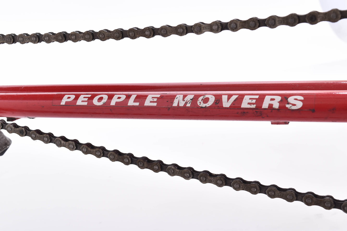 USED People Movers Tour Easy Steel Recumbent Bike Large Red 3x8 speed