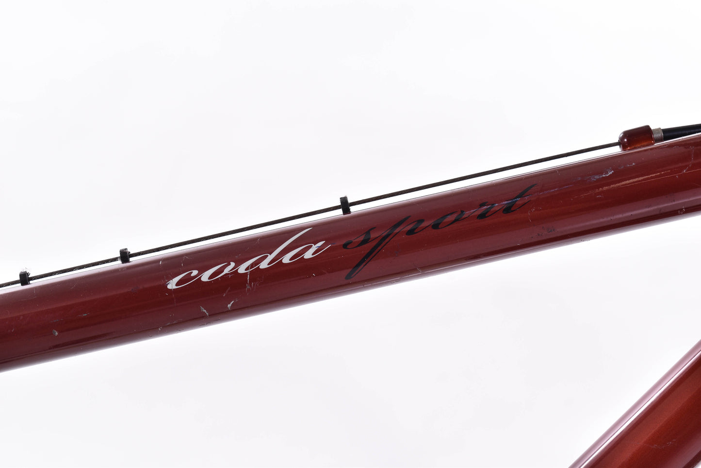 USED Jamis Coda Sport Reynolds 520 Steel Hybrid Commuter Bike 16" Small 3x9 speed Red