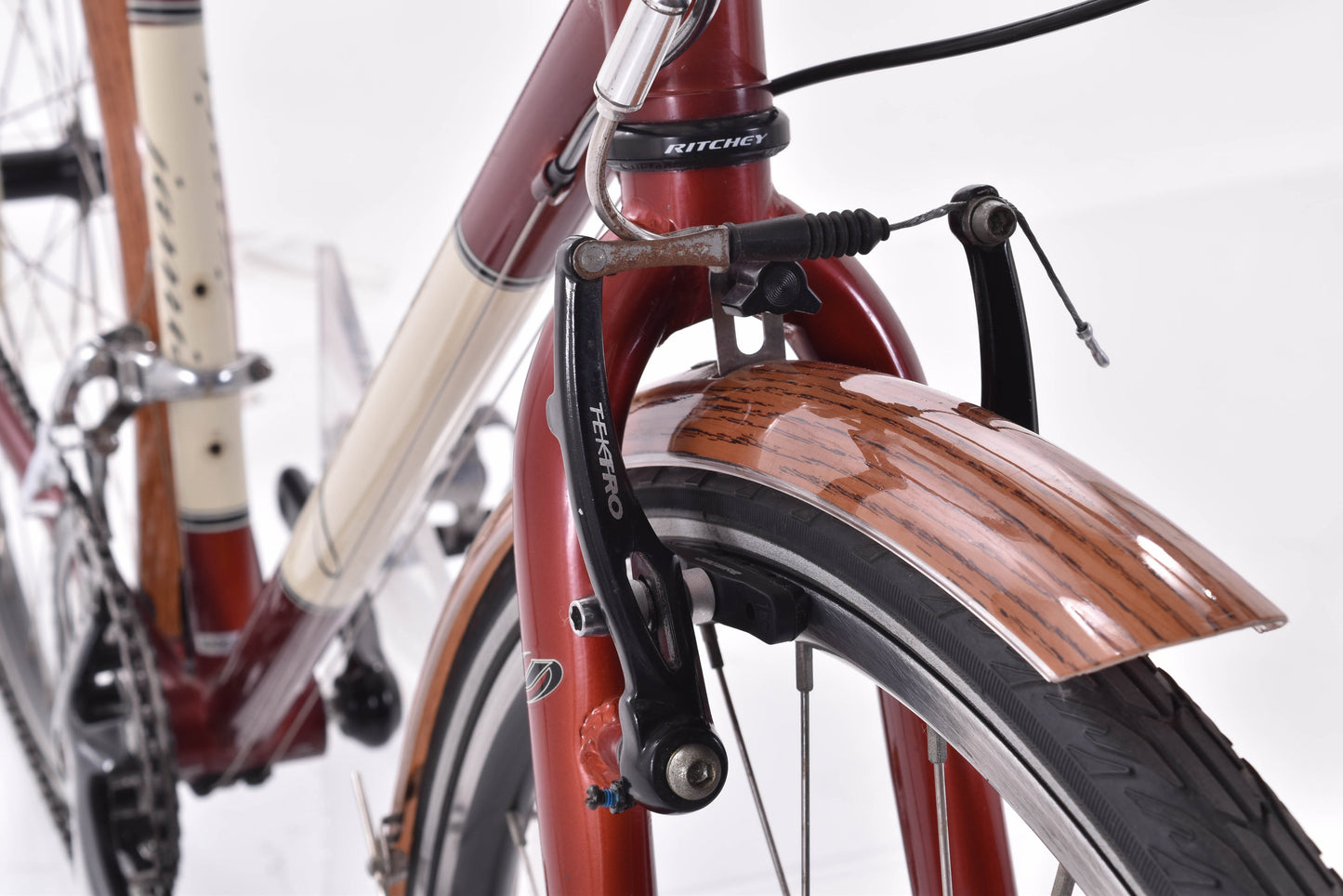 USED Jamis Coda Sport Reynolds 520 Steel Hybrid Commuter Bike 16" Small 3x9 speed Red
