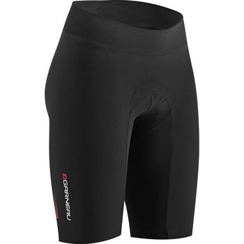NEW Louis Garneau Women's Course Race Shorts 9.5" 5Motion Chamois Black Small