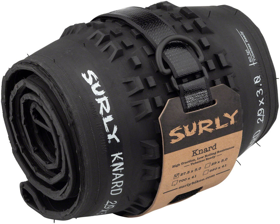 NEW Surly Knard Tire Surly Knard Tire - 27.5 x 3, Tubeless, Folding, Black, 60tpi - Around the Cycle