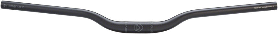 NEW Dimension Mountain Handlebar: 35mm Rise, 31.8, 720mm wide, Black - Around the Cycle