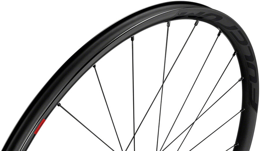 NEW Fulcrum Rapid Red 5 DB Wheelset - 700, 12 x 100mm/12 x 142mm, Centerlock, N3W, Black - Around the Cycle