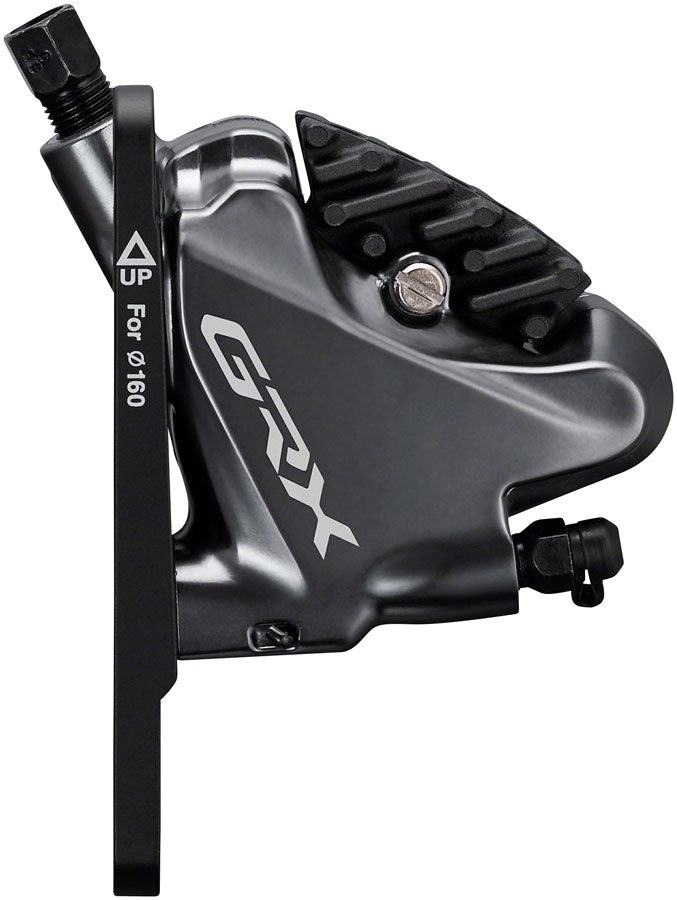 NEW Shimano GRX BR-RX810-R Rear Flat-Mount Disc Brake Caliper, Resin Pads Fins - Around the Cycle