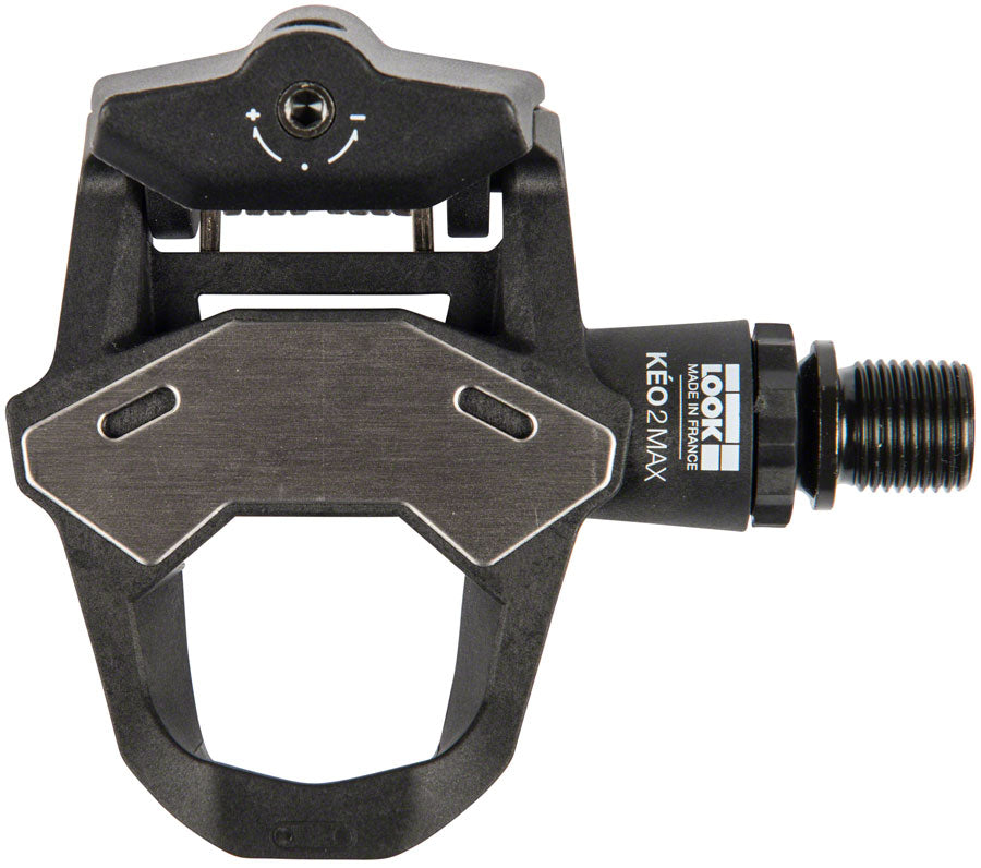 NEW LOOK KEO 2 MAX Pedals - Single Sided Clipless, Chromoly, 9/16", Black - Around the Cycle