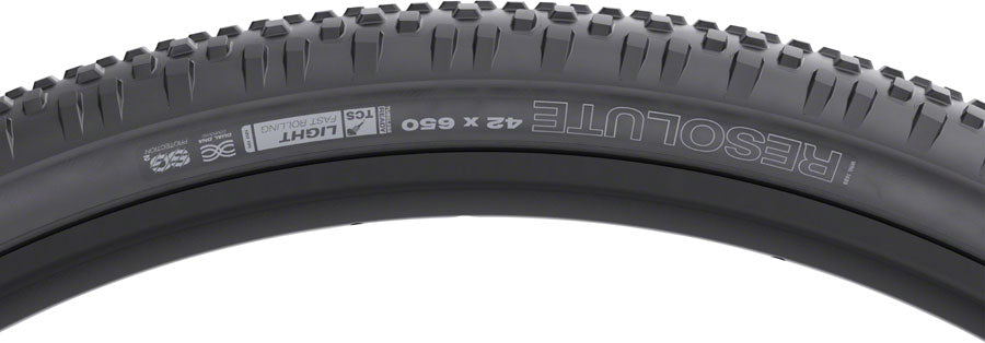 NEW WTB Resolute Tire - 650b x 42, TCS Tubeless, Folding, Black, Light, Fast Rolling, SG2 - Around the Cycle